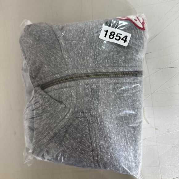 Triblend Sweats League 1/4 Zip Sweatshirt Mens XL Gray Cardinal Athleisure Sport - Picture 10 of 10